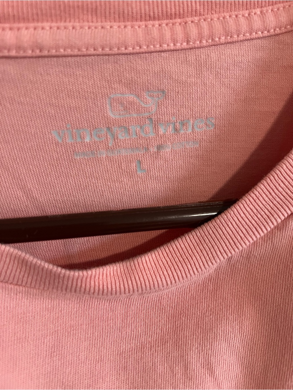 Vineyard Vines Coral Short-Sleeve Tee with Ocean Graphic - Picture 3 of 3